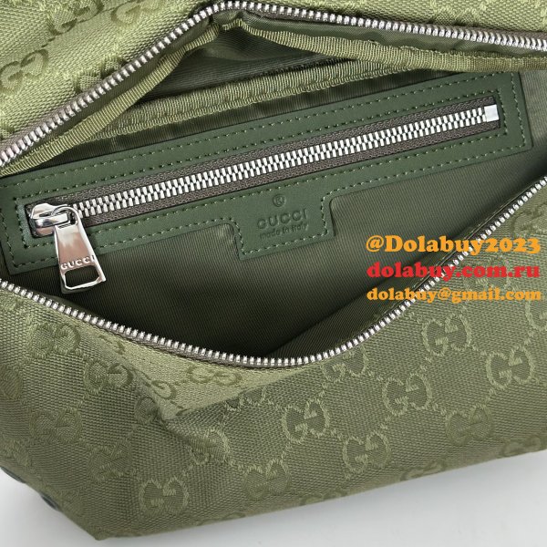 Gucci Replica 834459 GG Canvas Large Belt Bag