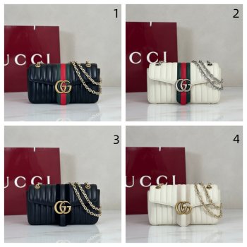 GUCCI Jetset GG Marmont medium shoulder bag