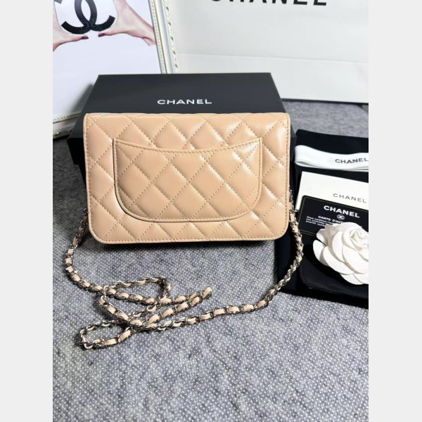 Top Quality WOC CHAIN BAG 19cm Lambskin