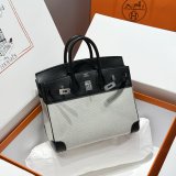 Best Hermes Birkin handmade Stiching Handbags Swift Leather 25CM