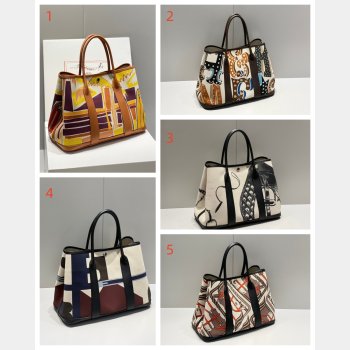 Best Quality Hermes garden Party Bag Canvas 36cm