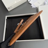 Celine TRIOMPHE Leather Clutch