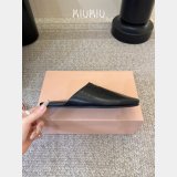 Perfect Miu Miu Leather mules