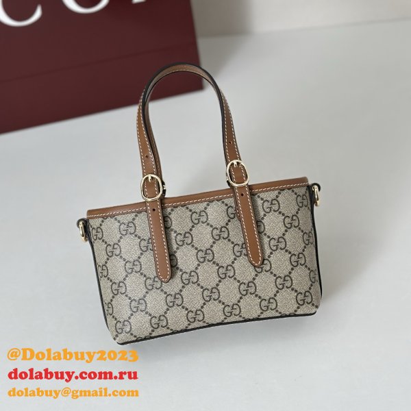 Gucci 1:1 Mirror GG Emblem 855491 Mini Bag