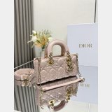 Small Lady D-Joy Bag 22CM LAMBSKIN