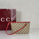 Gucci Top Quality A000MM Small Pouch With Strap And Web Bag