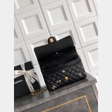 2026 CC Classic Flap 1112 bag Black