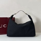 Gucci Canvas Horsebit Hobo Shoulder 864485 Bag