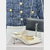 Jimmy Choo Bing Mules with Crystal Strap