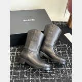 2026 Interlocking CC Logo Moto Boots