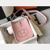 Top Hermes Mini 17CM Evelyne Bag Togo Leather