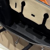 Hermes Birkin 35cm Togo leather Color blocking Handbags