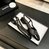 CC 26 Calfskin Flat Slingbacks