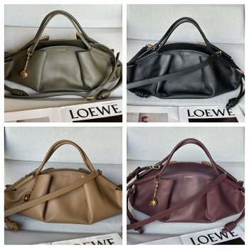 Loewe Paseo Dumpling Buns small Nappa leather BAG