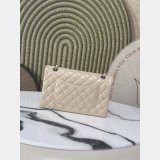 Top Quality CC Flap Lambskin 25cm Pearlescent handbag