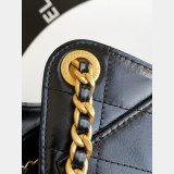 Luxury 1:1 Suede Hobo Black High Quality Mini AS5631 Bag