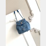 2026 CC Washed Denim Backpack