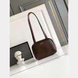 Prada Carry antiqued leather top-handle bag
