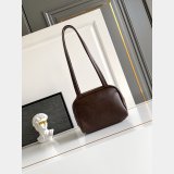 Prada Carry antiqued leather top-handle bag
