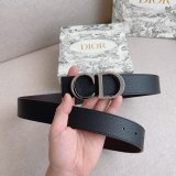 Top Quality CHRISTIAN DIOR 35MM Reversible Belt