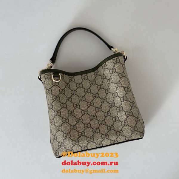 Gucci GG Emblem 815118/815103 Bucket Top Quality Bag