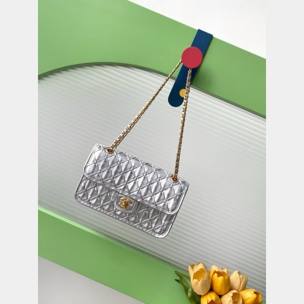 Inspired Metallized AS4797 & AS4795 Mini Flap Bag