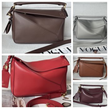 Best Loewe Puzzle Small Nappa Lambskin Handbag 24CM