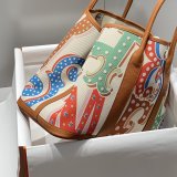 Luxury Hermes garden Party Bag Canvas 36cm
