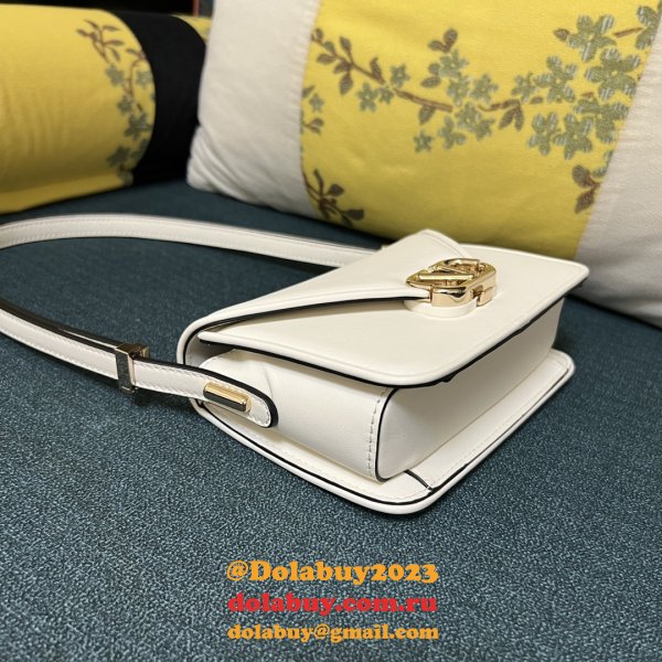 Valentino Garavani Leather Flap Bag SMALL