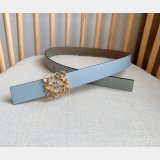 Top Loewe Reversible Anagram Belt 2.8CM