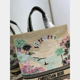 Dior Souvenir Soft Dior Book Tote Saint-Tropez