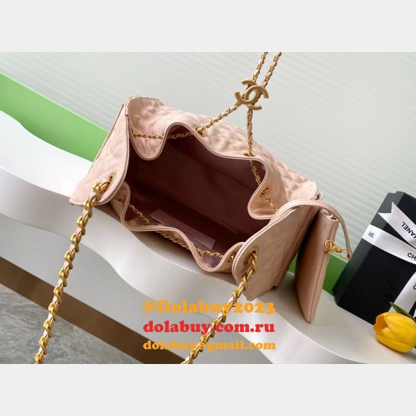 25C CC Hobo Medium Grained Calfskin Handbag AS5311