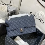 Wholesale Perfect CC Flap Caviar Leather Handbag 25cm
