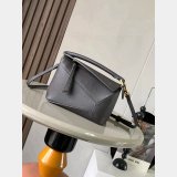 Top Quality Loewe Mini Puzzle Calf Leather Handbag 18cm