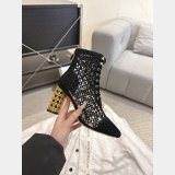 Dior Naughtily-D Heeled Ankle Openwork boots