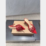 Gianvito Rossi Crystal-Embellished Suede Sandals