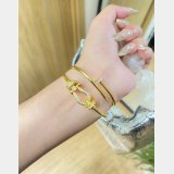 Juste un Clou bracelet small model diamonds