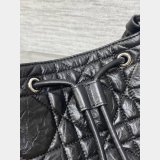 Christian Dior D-Motion Bucket 1025 & 1026 Silver/Gold Bag