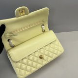 High Quality CC FLAP Lambskin Handbags 25CM