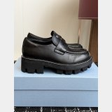 2026 Prada leather loafers