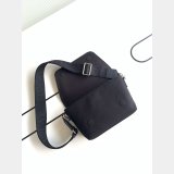 Small Flex messenger in canvas and suede