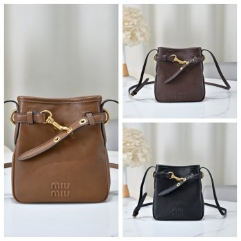 Top Quality MIU MIU Mini Lucky Small Bucket Bag 5NR461