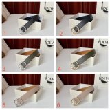 Top Loewe Supple Grain Calf Round Soft Belt 3.2CM