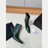 YSL JILL booties in smooth leather