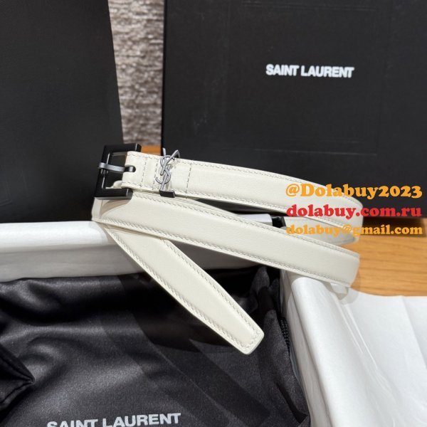 Designer SAINT LAURENT BELT 20MM/30MM