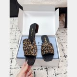 Prada Padded Nappa Leather Sandals