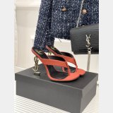 Saint Lauren OPYUM mules in satin crepe