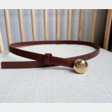 Top Loewe Smooth Calf Pebble Belt