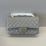 AAA+ Quality CC FLAP Handbag Caviar Leather 25cm