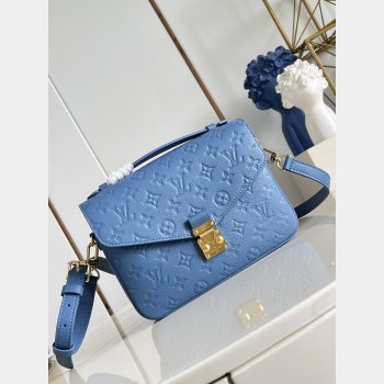 Louis Vuitton Pochette Métis Monogram M41487 Blue Best Bags